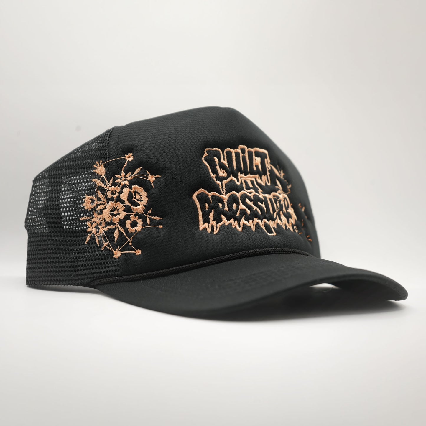 Floral Tat Trucker Hat - The Blacks