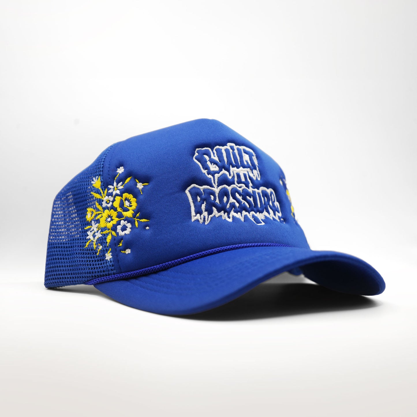 Floral Tat Trucker Hat - The Blues