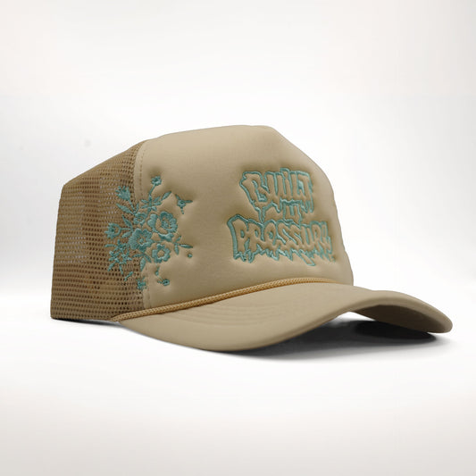 Floral Tat Trucker Hat - The Naturals
