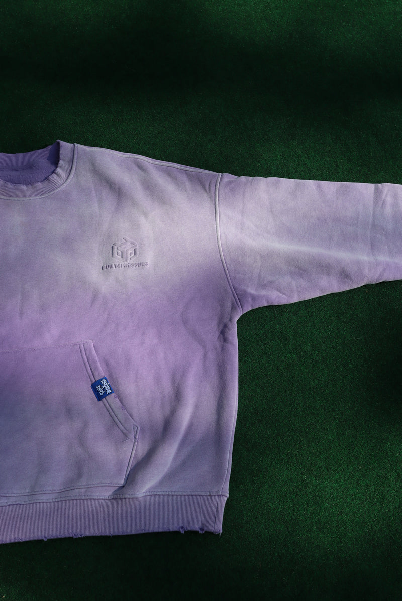 B4P SUN WASHED JOGGER TOP PURP