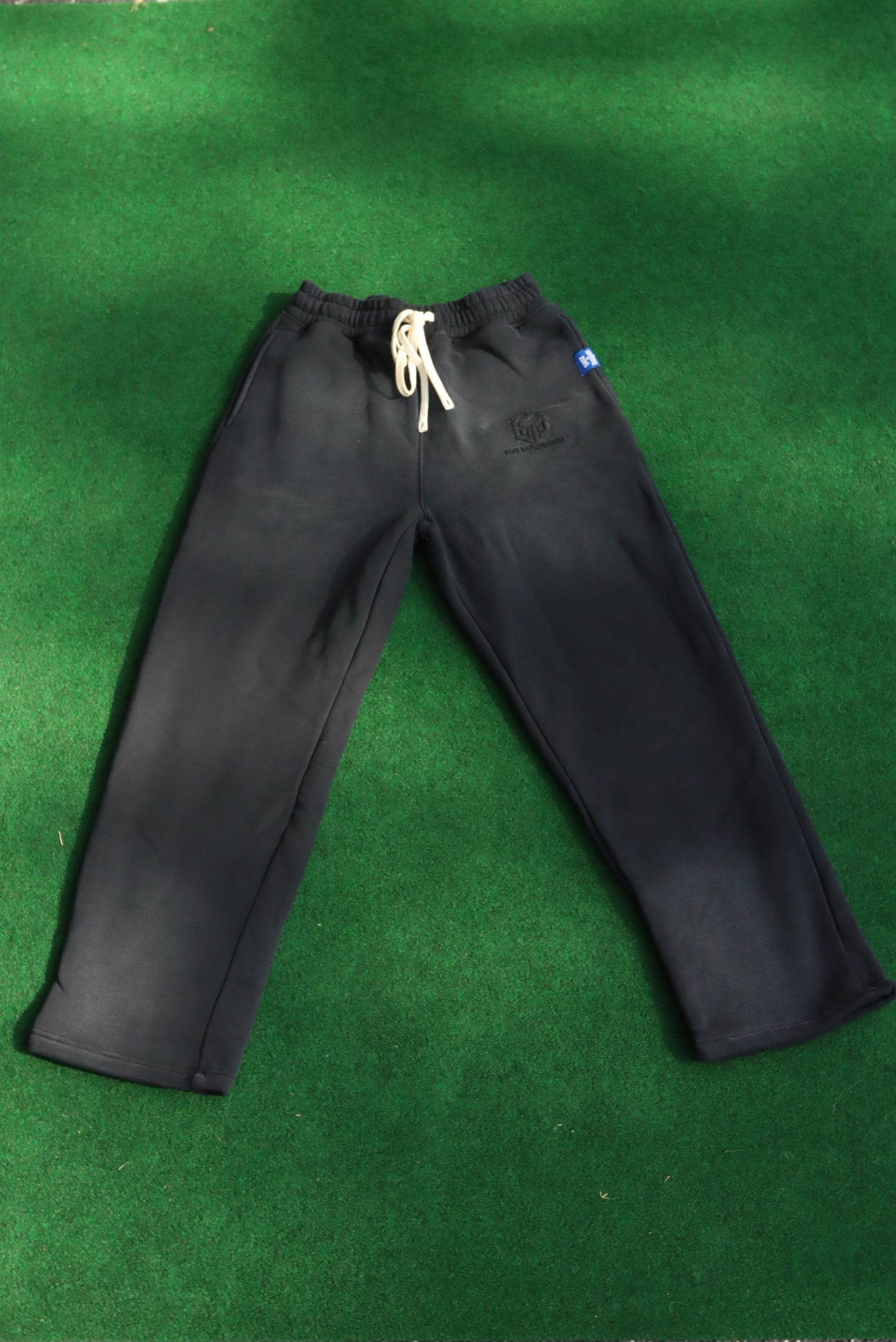 B4P SUN WASHED JOGGER PANTS BLACK