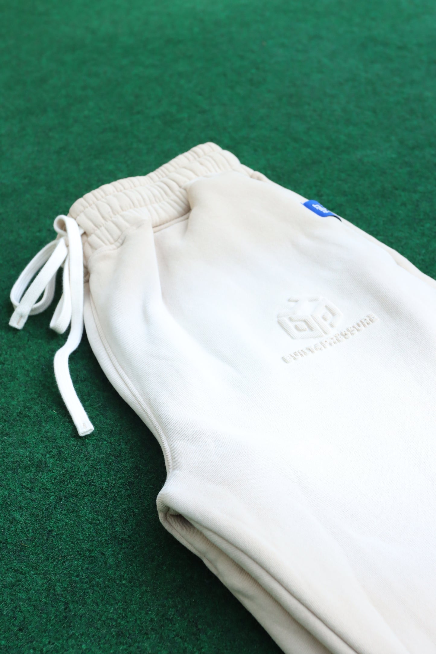 B4P SUN WASHED JOGGER PANTS CREAM