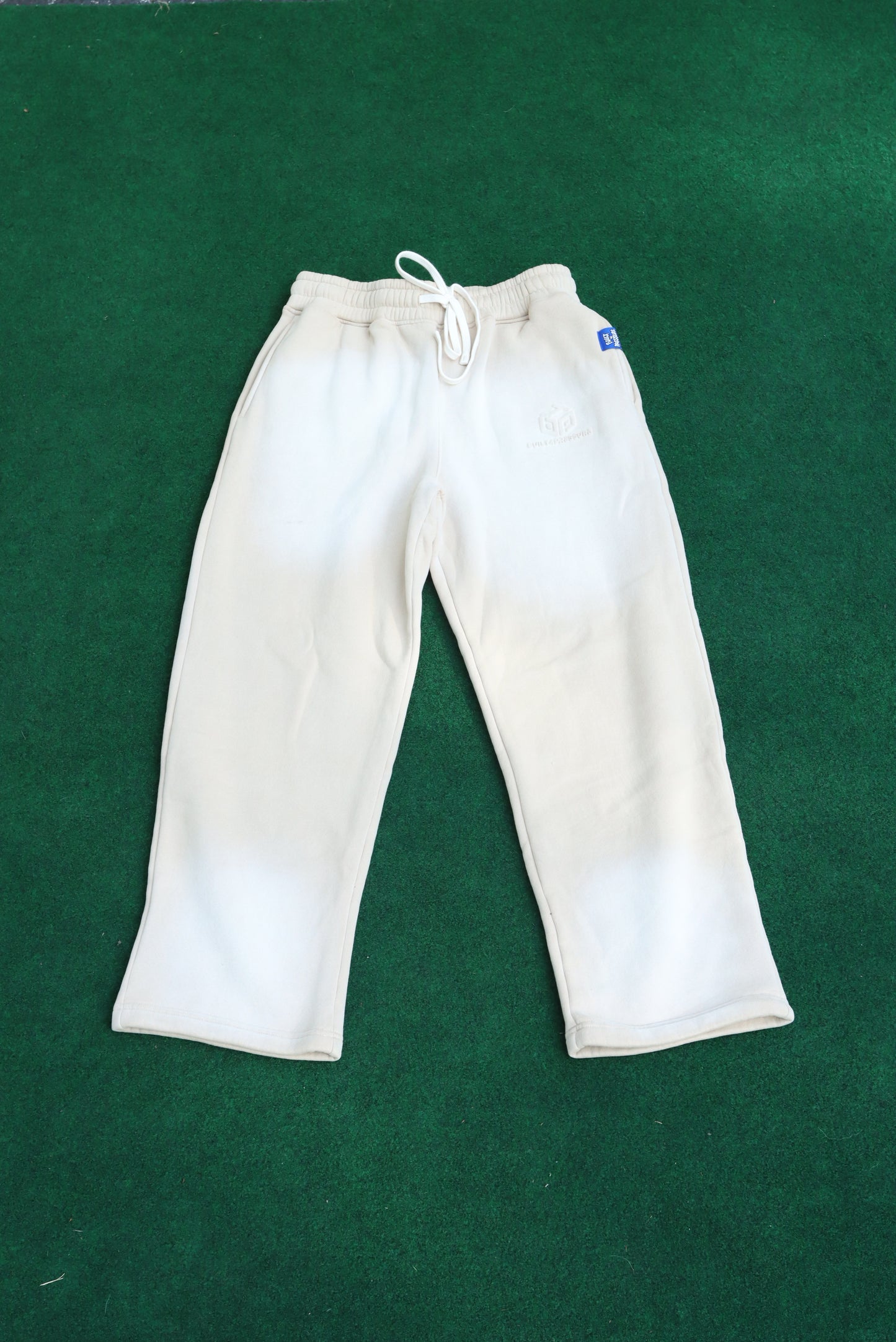 B4P SUN WASHED JOGGER PANTS CREAM