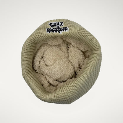 Snow Bro Fleece Lined Pom Beanie