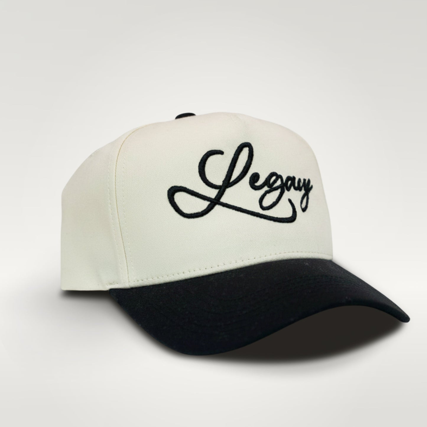 Built4Pressure Legacy snapback cap in Noire Black